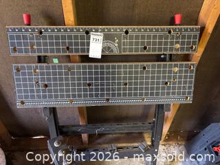 MaxSold Auction: Adjustable Workbench With Roller Stand  - Leeds And The Thousand Islands (Ontario, Canada) PARTNER MANAGED Downsizing Online Auction - Main Street