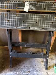 MaxSold Auction: Adjustable Workbench With Roller Stand  - Leeds And The Thousand Islands (Ontario, Canada) PARTNER MANAGED Downsizing Online Auction - Main Street