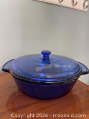 MaxSold Auction: Anchor Hocking Cobalt Blue Glass Bakeware and Mixing Bowls Set - Leeds And The Thousand Islands (Ontario, Canada) PARTNER MANAGED Downsizing Online Auction - Main Street