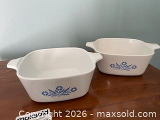 MaxSold Auction: CorningWare Blue Cornflower Dishes and Lids - Leeds And The Thousand Islands (Ontario, Canada) PARTNER MANAGED Downsizing Online Auction - Main Street