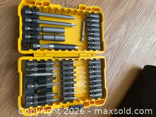 MaxSold Auction: DeWalt Cordless Drill Set with Accessories and Benchmark Pruning Chainsaw - Leeds And The Thousand Islands (Ontario, Canada) PARTNER MANAGED Downsizing Online Auction - Main Street