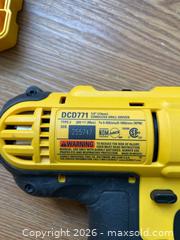 MaxSold Auction: DeWalt Cordless Drill Set with Accessories and Benchmark Pruning Chainsaw - Leeds And The Thousand Islands (Ontario, Canada) PARTNER MANAGED Downsizing Online Auction - Main Street