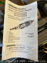 MaxSold Auction: Dremel MultiPro Rotary Tool With 182-Piece Accessory Set - Leeds And The Thousand Islands (Ontario, Canada) PARTNER MANAGED Downsizing Online Auction - Main Street