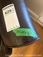 MaxSold Auction: La-Z-Boy Rocker Recliner in Black Faux Leather - Leeds And The Thousand Islands (Ontario, Canada) PARTNER MANAGED Downsizing Online Auction - Main Street