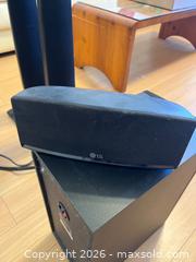MaxSold Auction: LG 3D Blu-ray Home Theater System with LG Speaker System and Accessories - Leeds And The Thousand Islands (Ontario, Canada) PARTNER MANAGED Downsizing Online Auction - Main Street