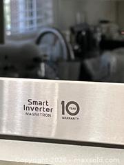 MaxSold Auction: LG Stainless Steel Smart Inverter Microwave Oven with 10-Year Warranty - Leeds And The Thousand Islands (Ontario, Canada) PARTNER MANAGED Downsizing Online Auction - Main Street