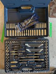 MaxSold Auction: Mastercraft Socket and Wrench Tool Set in Hard Case - Leeds And The Thousand Islands (Ontario, Canada) PARTNER MANAGED Downsizing Online Auction - Main Street