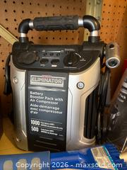 MaxSold Auction: MotoMaster Battery Charger, Eliminator Booster Pack, and Accessories - Leeds And The Thousand Islands (Ontario, Canada) PARTNER MANAGED Downsizing Online Auction - Main Street