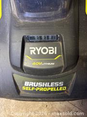 MaxSold Auction: Ryobi 40V Lithium Brushless Self-Propelled Lawn Mower with Battery and Charger - Leeds And The Thousand Islands (Ontario, Canada) PARTNER MANAGED Downsizing Online Auction - Main Street