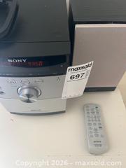 MaxSold Auction: Sony Micro Hi-Fi Component System MHC-EC55 with Remote - Leeds And The Thousand Islands (Ontario, Canada) PARTNER MANAGED Downsizing Online Auction - Main Street