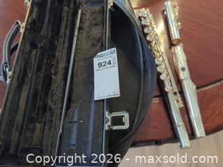 MaxSold Auction: Silver-Plated Western Concert Flute, 3-Piece with Hard Case - Central Saanich (British Columbia, Canada) PARTNER MANAGED Moving Online Auction - Polo Park Crescent