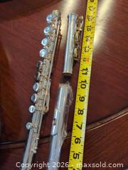 MaxSold Auction: Silver-Plated Western Concert Flute, 3-Piece with Hard Case - Central Saanich (British Columbia, Canada) PARTNER MANAGED Moving Online Auction - Polo Park Crescent