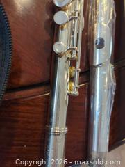 MaxSold Auction: Silver-Plated Western Concert Flute, 3-Piece with Hard Case - Central Saanich (British Columbia, Canada) PARTNER MANAGED Moving Online Auction - Polo Park Crescent