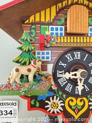 MaxSold Auction: Chalet Black Forest Cuckoo Clock with Weights & Pendulum - Saanich (British Columbia, Canada) PARTNER MANAGED Moving Online Auction - Maplewood (CONDO)