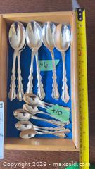 MaxSold Auction: International Sterling Silver Arlington Teaspoons & Dessert Spoons, 16 total - Saanich (British Columbia, Canada) PARTNER MANAGED Moving Online Auction - Maplewood (CONDO)