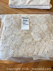 MaxSold Auction: Lot of Vintage Hand-Embroidered Linen & Cotton Pieces (Tablecloths) - Saanich (British Columbia, Canada) PARTNER MANAGED Moving Online Auction - Maplewood (CONDO)