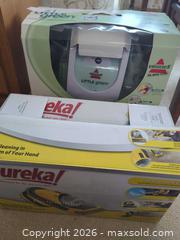 MaxSold Auction: Bissell Little Green & Eureka Easy Clean Hand Vac (Carpet/Handheld) - Saanich (British Columbia, Canada) PARTNER MANAGED Moving Online Auction - Cordova Bay Road (CONDO)
