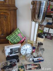 MaxSold Auction: Mixed Kitchen & Home Decor Lot with Bar Tools, Glassware, Pillows - Saanich (British Columbia, Canada) PARTNER MANAGED Moving Online Auction - Cordova Bay Road (CONDO)