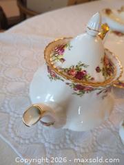 MaxSold Auction: Royal Albert Old Country Roses Bone China Tea & Dinner Set - Saanich (British Columbia, Canada) PARTNER MANAGED Moving Online Auction - Cordova Bay Road (CONDO)