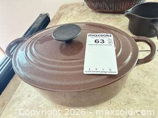 MaxSold Auction: Enameled Cast Iron Le Creuset Dutch Oven with Ceramic Lidded Dishes - Sooke (British Columbia, Canada) PARTNER MANAGED Moving Online Auction - Firwood Place