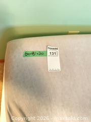 MaxSold Auction: Endy Queen Mattress with Foundation and Grey Fabric Covered Bed Frame and Mattress cover.  - Sooke (British Columbia, Canada) PARTNER MANAGED Moving Online Auction - Firwood Place