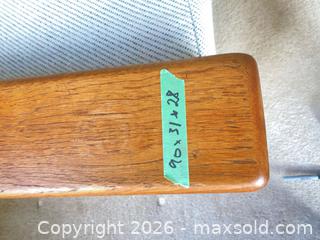 MaxSold Auction: Mid-Century Modern 4- Seater Beige Fabric Sofa - Sooke (British Columbia, Canada) PARTNER MANAGED Moving Online Auction - Firwood Place