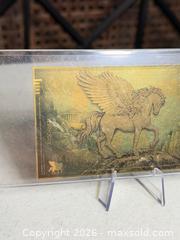 MaxSold Auction: Kinesis Aurum 50 Replica Gold-Plated Collectible Banknote - Hayward (California, USA) SELLER MANAGED Reseller Online Auction - Oakhill Way