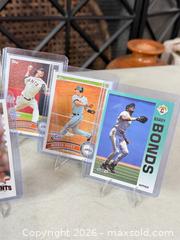 MaxSold Auction: San Francisco Giants Trading Cards & SF Chronicle Commemoratives - Hayward (California, USA) SELLER MANAGED Reseller Online Auction - Oakhill Way
