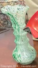 MaxSold Auction: Hand-Blown Art Glass Bowl & Vase with Ripple Pattern - Upper Marlboro (Maryland, USA) SELLER MANAGED Estate Sale Online Auction - Fox Bow Drive
