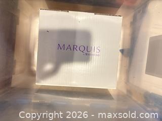 MaxSold Auction: Marquis by Waterford Crystal Champagne Flute Set of 4 - Upper Marlboro (Maryland, USA) SELLER MANAGED Estate Sale Online Auction - Fox Bow Drive