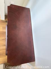 MaxSold Auction: Mahogany Cherry Wood Wine & Liquor Cabinet with Glass Doors - Ottawa (Ontario, Canada) SELLER MANAGED Moving Online Auction - Latour Crescent