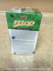 MaxSold Auction: New Sealed!! Upper Deck 2025-26 Hockey Blaster Box - 11 Packs - Welland (Ontario, Canada) SELLER MANAGED Reseller Online Auction - Young Road