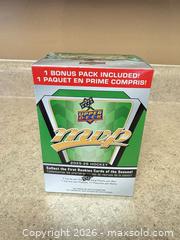 MaxSold Auction: New Sealed!! Upper Deck 2025-26 Hockey Blaster Box - 11 Packs - Welland (Ontario, Canada) SELLER MANAGED Reseller Online Auction - Young Road
