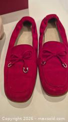 MaxSold Auction: 2 Pairs of Salvatore Ferragamo Shoes - Size 8 Nude Pumps & Red Loafers - Toronto (Ontario, Canada) PARTNER MANAGED Estate Sale Online Auction - Yorkville Avenue (CONDO) PART 2