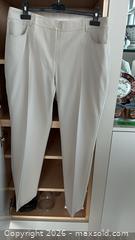 MaxSold Auction: Akris Beige Cream Wool Straight-Leg Pants US 12 - Toronto (Ontario, Canada) PARTNER MANAGED Estate Sale Online Auction - Yorkville Avenue (CONDO) PART 2