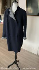 MaxSold Auction: Akris Punto Navy Wool Blend Coat, Fits S-M - Toronto (Ontario, Canada) PARTNER MANAGED Estate Sale Online Auction - Yorkville Avenue (CONDO) PART 2