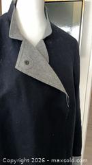 MaxSold Auction: Akris Punto Navy Wool Blend Coat, Fits S-M - Toronto (Ontario, Canada) PARTNER MANAGED Estate Sale Online Auction - Yorkville Avenue (CONDO) PART 2