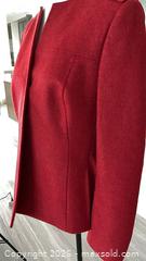 MaxSold Auction: Akris Red Cashmere & Silk Open-Front Jacket Coat US 10 - Toronto (Ontario, Canada) PARTNER MANAGED Estate Sale Online Auction - Yorkville Avenue (CONDO) PART 2
