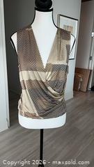 MaxSold Auction: Anne Klein Wool Knee-Length Coat & Silk Sleeveless Top (Lot) - Toronto (Ontario, Canada) PARTNER MANAGED Estate Sale Online Auction - Yorkville Avenue (CONDO) PART 2