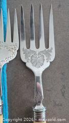 MaxSold Auction: Antique Sterling Silver Hallmarked Fish Serving Set, 4 Pieces - Toronto (Ontario, Canada) PARTNER MANAGED Estate Sale Online Auction - Yorkville Avenue (CONDO) PART 2