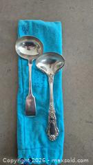 MaxSold Auction: Antique Sterling Silver Serving Ladle with British Hallmarks - Toronto (Ontario, Canada) PARTNER MANAGED Estate Sale Online Auction - Yorkville Avenue (CONDO) PART 2