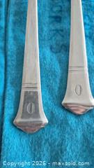 MaxSold Auction: Antique Tiffany & Co. Sterling Silver Flatware, 5 Pieces with BIRKS Blue Felt Storage Bags - Toronto (Ontario, Canada) PARTNER MANAGED Estate Sale Online Auction - Yorkville Avenue (CONDO) PART 2