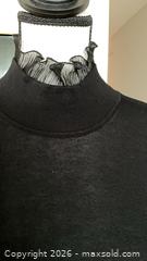 MaxSold Auction: Armani Collezioni Black Mock Neck Short Sleeve Top, Size 10 - Toronto (Ontario, Canada) PARTNER MANAGED Estate Sale Online Auction - Yorkville Avenue (CONDO) PART 2