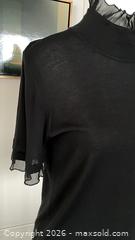 MaxSold Auction: Armani Collezioni Black Mock Neck Short Sleeve Top, Size 10 - Toronto (Ontario, Canada) PARTNER MANAGED Estate Sale Online Auction - Yorkville Avenue (CONDO) PART 2