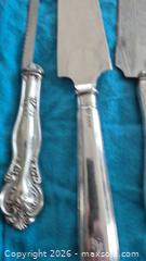 MaxSold Auction: Assorted Antique Sterling Silver Mixed Serving Utensil Set, 5 Pieces - Toronto (Ontario, Canada) PARTNER MANAGED Estate Sale Online Auction - Yorkville Avenue (CONDO) PART 2