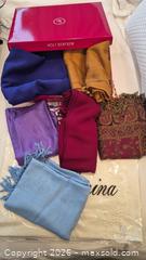 MaxSold Auction: Assorted Scarves and Shawls — 7 Pieces - Toronto (Ontario, Canada) PARTNER MANAGED Estate Sale Online Auction - Yorkville Avenue (CONDO) PART 2