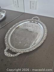 MaxSold Auction: Birks Regency Plate Silver-Plated Serving Tray, 26 in - Toronto (Ontario, Canada) PARTNER MANAGED Estate Sale Online Auction - Yorkville Avenue (CONDO) PART 2