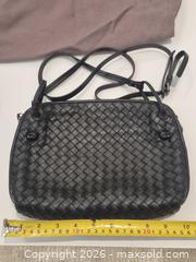MaxSold Auction: Bottega Veneta Black Leather Crossbody / Shoulder Bag, Comes with Certificate of Authenticity - Toronto (Ontario, Canada) PARTNER MANAGED Estate Sale Online Auction - Yorkville Avenue (CONDO) PART 2