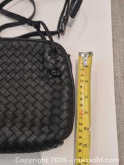 MaxSold Auction: Bottega Veneta Black Leather Crossbody / Shoulder Bag, Comes with Certificate of Authenticity - Toronto (Ontario, Canada) PARTNER MANAGED Estate Sale Online Auction - Yorkville Avenue (CONDO) PART 2