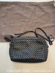 MaxSold Auction: Bottega Veneta Black Leather Intrecciato Crossbody Bag With Certificate of Authenticity - Toronto (Ontario, Canada) PARTNER MANAGED Estate Sale Online Auction - Yorkville Avenue (CONDO) PART 2